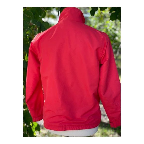 Cabela's Red Fall Jacket Fleece Lined Full Zip Sz L - Picture 10 of 13